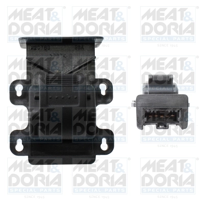 Switch, window regulator